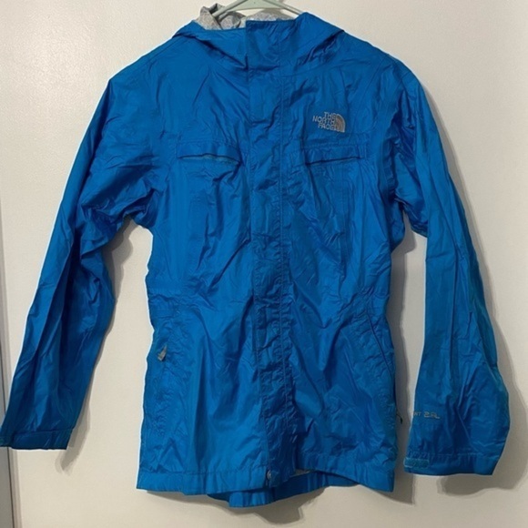 North Face Teal Blue Lightweight Jacket Girls 14/16 Large